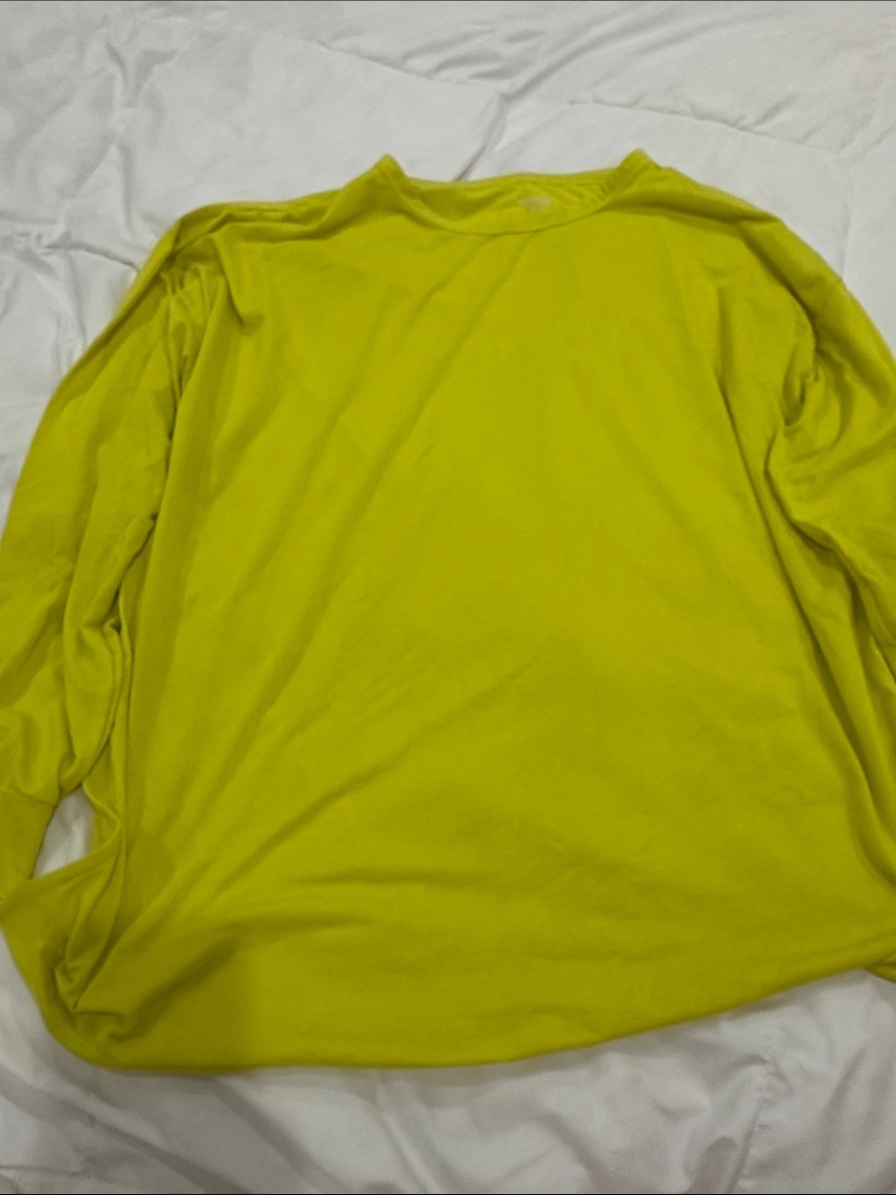 Old Navy Active Neon Yellow Performance Tee